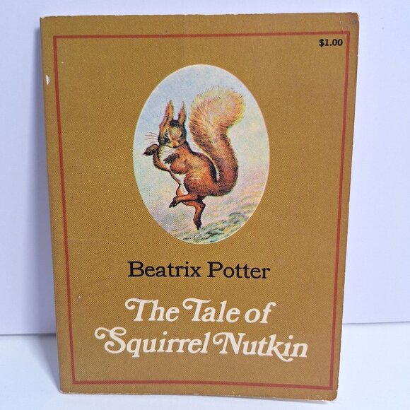 Beatrix Potter Other - The Tale Of Squirrel Nutkin Beatrix Potter Vintage 1970s Dover Paperback